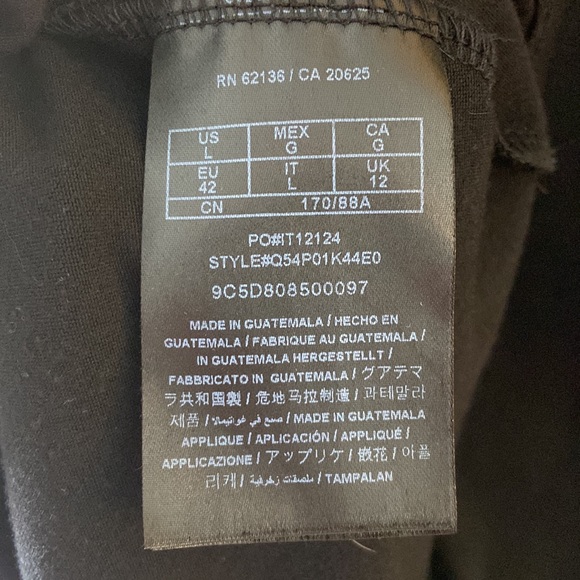 G by Guess black Wrap shirt - size L - Picture 5 of 5